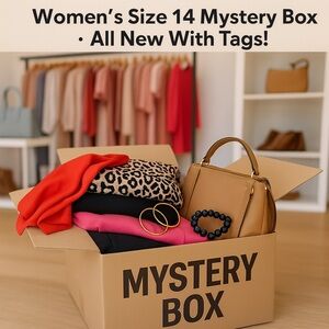 New With Tags (NWT) Women’s 8-Piece Plus Size Mystery Box